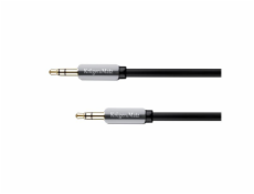 Kabel Kruger&Matz Jack 3.5mm - Jack 3.5mm 1m srebrny (KM0312P)