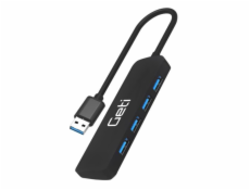 USB rozbočovač GETI GUH4A 4x USB-A 3.0