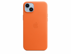 iPhone 14+ Leather Case with MagSafe - Orange