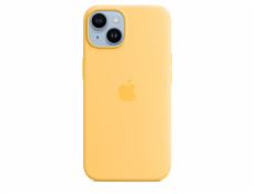 Silikonové pouzdro na iPhone 14 MagSafe - světle žluté