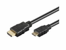 PremiumCord Kabel 4K HDMI A - HDMI mini C, 1m