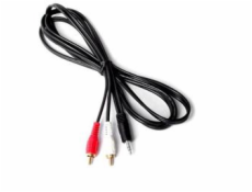 PremiumCord Kabel Jack 2.5mm stereo - 2x Cinch M 2m