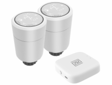 IMMAX NEO SMART sada 2x Termostatická hlavice Zigbee + SMART NEO BRIDGE PRO v2, Wi-Fi, TUYA