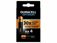 Duracell Optimum alkalická baterie 4 ks (AA)