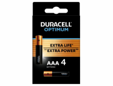 Duracell Optimum alkalická baterie 4 ks (AAA)