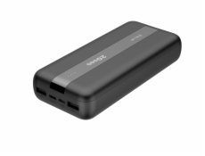 Tellur PBC203 20000mAh PowerBanka, 2xUSB+Type-C+MicroUSB, černá