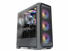 Zalman N5 MF ATX, RGB fan x4, Mesh