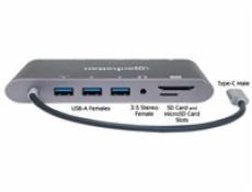 Stacja/replikator Manhattan 7w1 USB-C (152808)