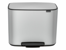 Brabantia Bo Pedal Bin white, 11 + 23 L