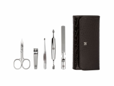 Zwilling CLASSIC INOX Croco Manicure Set, black, 5 pcs.