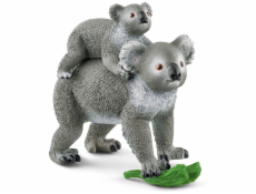 Schleich Wild Life 42566 Koala Mutter mit Baby