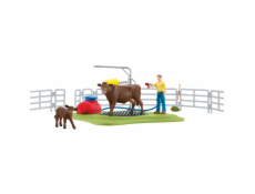 Schleich Farm World 42529 Kuh Waschstation