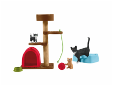 Schleich Farm World 42501 Spielspaß für niedliche Katzen