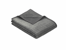 Ibena Jacquard Blanket Fano anthracite 800, 150x200