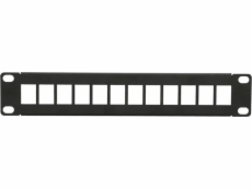 Modulárny patch panel 12 portov 10 palcov