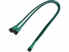 Nanoxia 3-pin – 3-pin x2, 0,3 m, zelená (900500002)