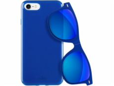 Puro Sunny Kit etui dla iPhone 7/8 + okuláry (IPC747SUNNYKIT1BLUE)