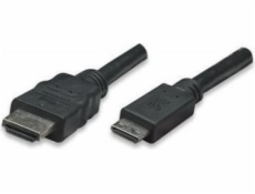 Kábel Techly HDMI Mini - HDMI 3m czarny (ICOC-HDMI-B-025)