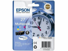 Inkoust Epson T2715 / C13T27154010 (azurový, purpurový, žlutý)