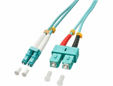 Lindy Fiber Optic Patchcord LC/SC OM3 50/125um, Multimode, 10m (46394)