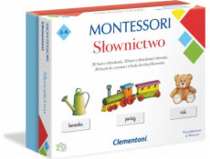 Clementoni hrá slovnú zásobu Montessori