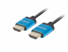 Kabel Lanberg HDMI - HDMI 1m niebieski (CA-HDMI-22CU-0010-BK)