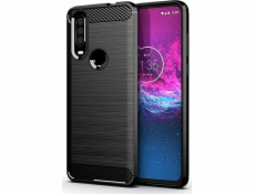 Puzdro Carbon Huawei Y6p black/black