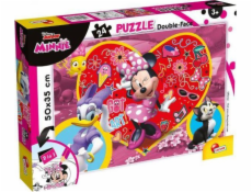 Listy Obojstranné puzzle 24el Minnie Mouse 73979