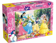 Listy Obojstranné maxi puzzle 108 Disney princezien