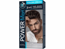 Joanna Power Men farba 3v1 č. 04 Natural Brown 100g