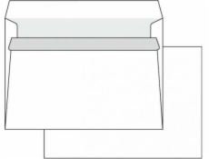 KRPA Self -Adhezívna obálka C5, 162 x 229 mm, biele 1000 ks.