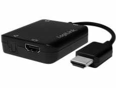 AV adaptér LogiLink HDMI - Toslink čierny (CV0106)