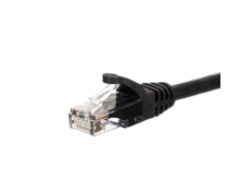 NetRack Patchcord UTP kat.5e 1,5m czarny (BZPAT1P5UK)