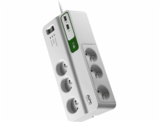 APC Essential Surge Protector 6 Output Power Strip 2m White (PM6U-FR)