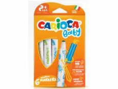 Carioca Maxi Baby fixky, 6 farieb (134325)