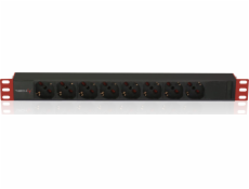 Techly Listwa zasilająca PDU Rack 19 1U 8x Schuko 2m (I-CASE STRIP-81V2)