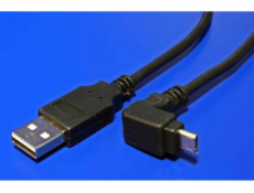 Kábel USB LAMA PLUS USB-A - microUSB 1.8 m Czarny