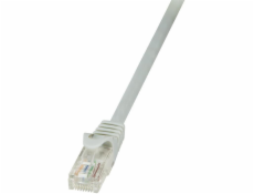 LogiLink Patchcord CAT 6 U/UTP EconLine, 25cm, szary (CP2012U)