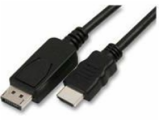 Kábel DisplayPort - HDMI 2m czarny