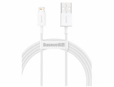 Kabel USB Baseus USB-A - Lightning 1.5 m Biały (CALYS-B02)