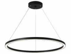 IMMAX NEO FINO SMART závěsné svítidlo 1 kruh, 80cm, 60W, černé, Zigbee 3.0, TUYA