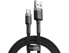 Baseus Cafule kábel USB-C 3A 0,5 m (šedo-čierny)