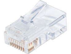 Techly Wtyk modulárne, RJ45, 8P8C, CAT.6, UTP, 100 sztuk (028894)