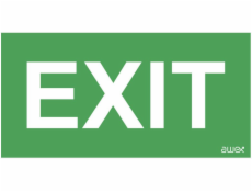 Logo AWEX Piktogram Exit 125 x 250 mm (PS28)