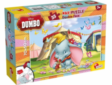 Lisciani Puzzle dwustronne maxi 35 Dumbo