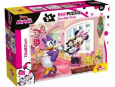 Lisciani Puzzle dwustronne maxi 24 Myszka Minnie