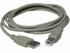 Kábel USB LAMA PLUS USB-A - micro-B 3 m Szary