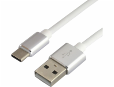 everActive cable USB-C 1m - White  silicone  quick charge  3A - CBS-1CW