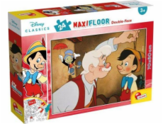 Lisciani Two -Tised Floor hádanky maxi 24 Pinocchio