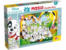 Lisciani Puzzle dwustronne Plus 60 Klasyka Disney